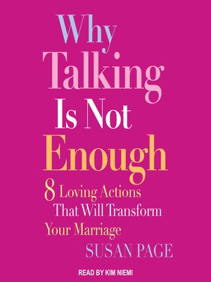 cover image of Why Talking Is Not Enough